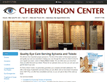 Tablet Screenshot of cherryvisioncenter.com